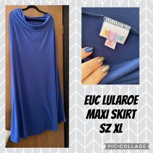 EUC Lularoe Maxi Skirt Sz XL